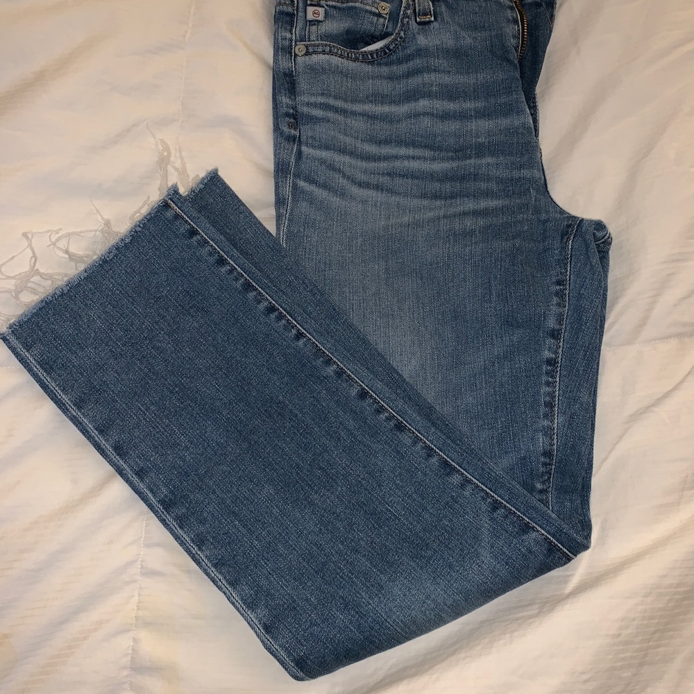 AG Denim straight leg jeans